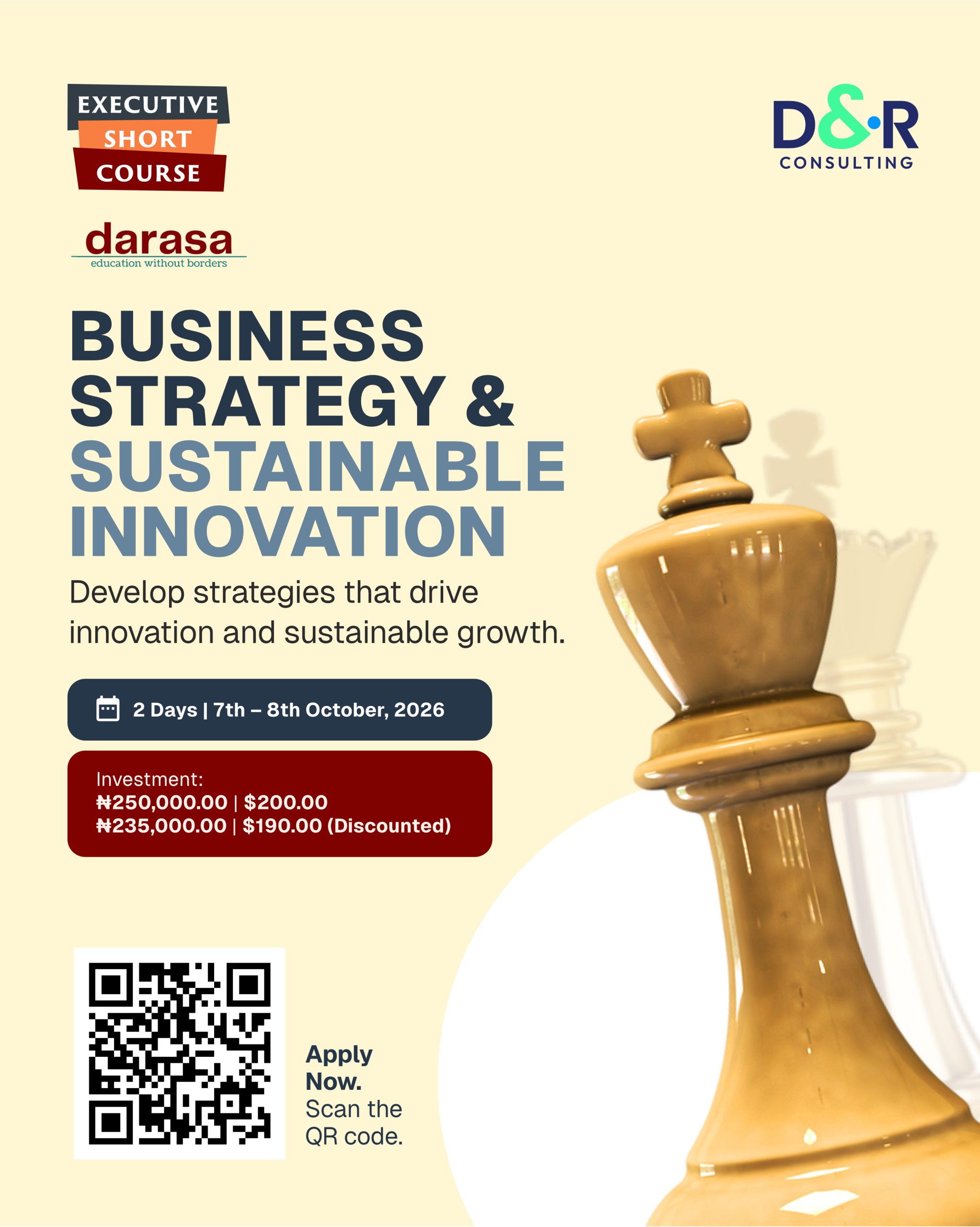 Business Strategy & Sustainable Innovation Business Strategy & Sustainable Innovation