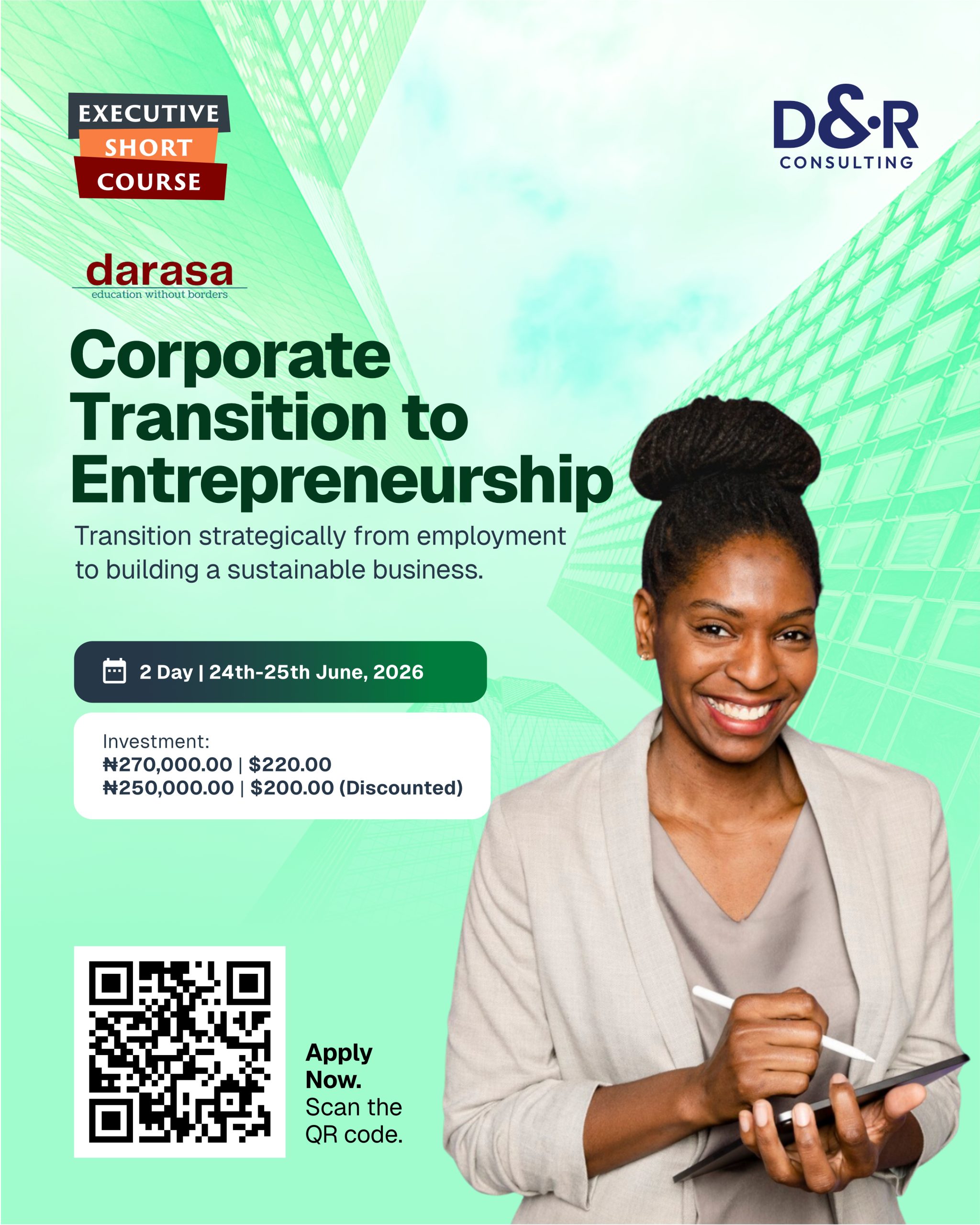 Corporate Transition to Entrepreneurship