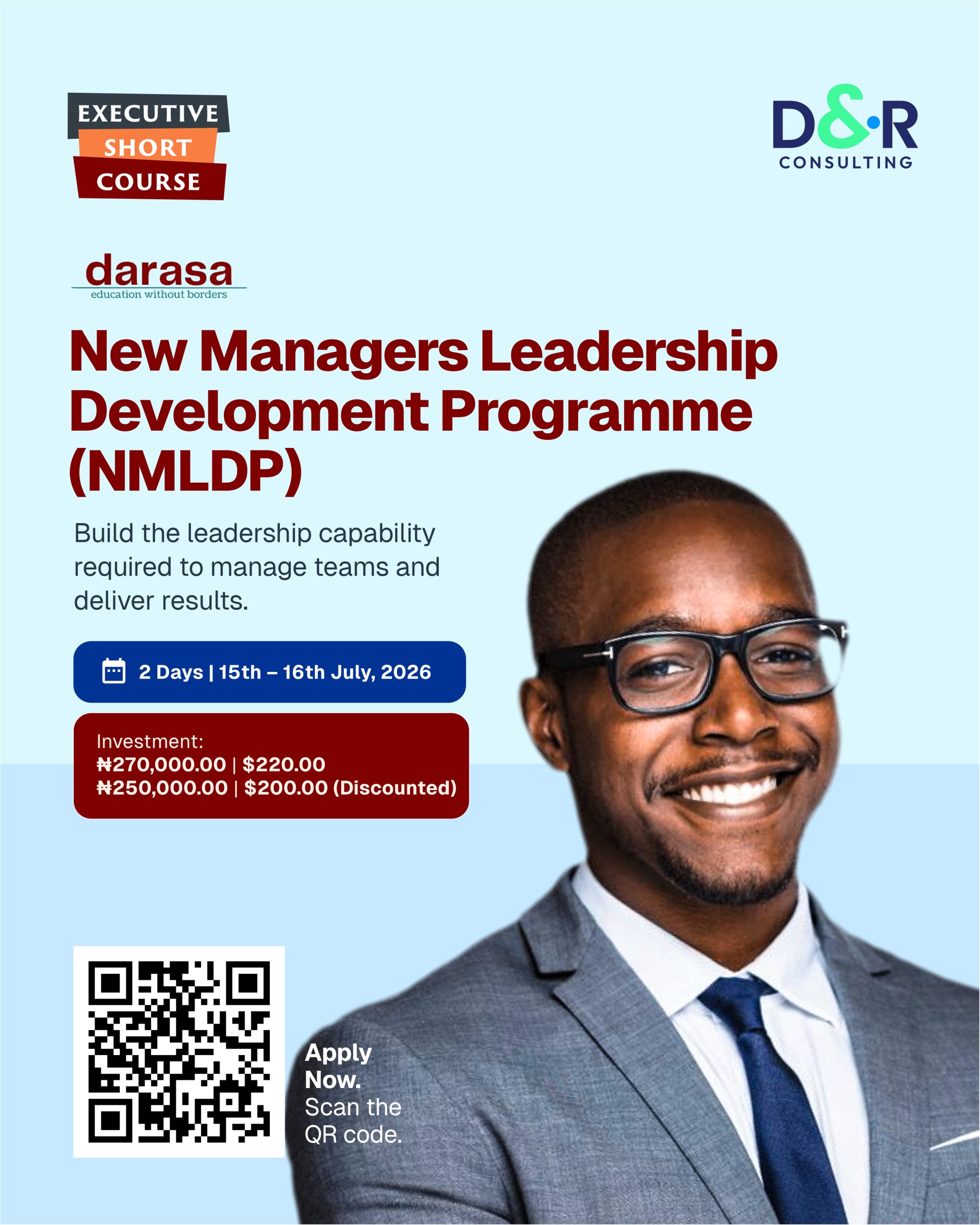 New Managers Leadership Development Programme New Managers Leadership Development Programme